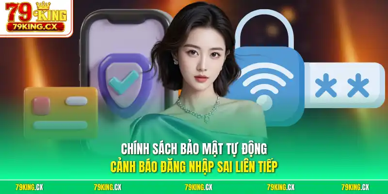 Chính sách bảo mật tự động cảnh báo đăng nhập sai liên tiếp