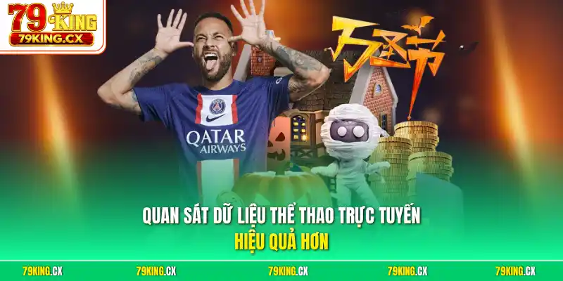 Quan sát dữ liệu thể thao trực tuyến hiệu quả hơn
